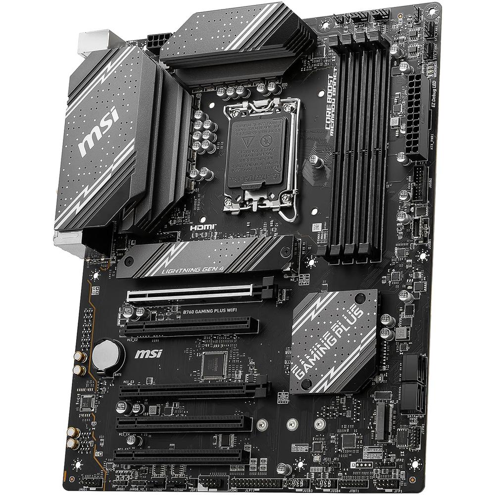 Foto 5 pulgar | Tarjeta Madre Msi B760 Gaming Plus Wifi Lga1700 4x Ddr5 2x M.2 Pcie 4.0 Usb-c Wifi 6e Bt 5.3 Atx