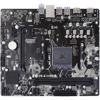Foto 3 | Tarjeta Madre Biostar A520mt Am4 2x Ddr4 1x M.2 Pcie 3.0 Usb-c Micro Atx