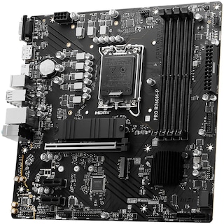 Foto 4 | Tarjeta Madre Msi Pro B760m-p Lga1700 4x Ddr5 2x M.2 Pcie 4.0 Micro Atx