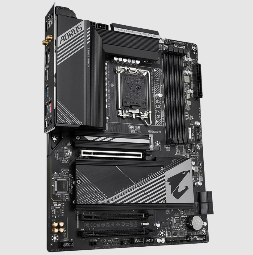 Foto 4 pulgar | Motherboard Gigabyte B760 Aorus Elite Ax (rev. 1.x) Intel 14th/13th/12th Ddr5