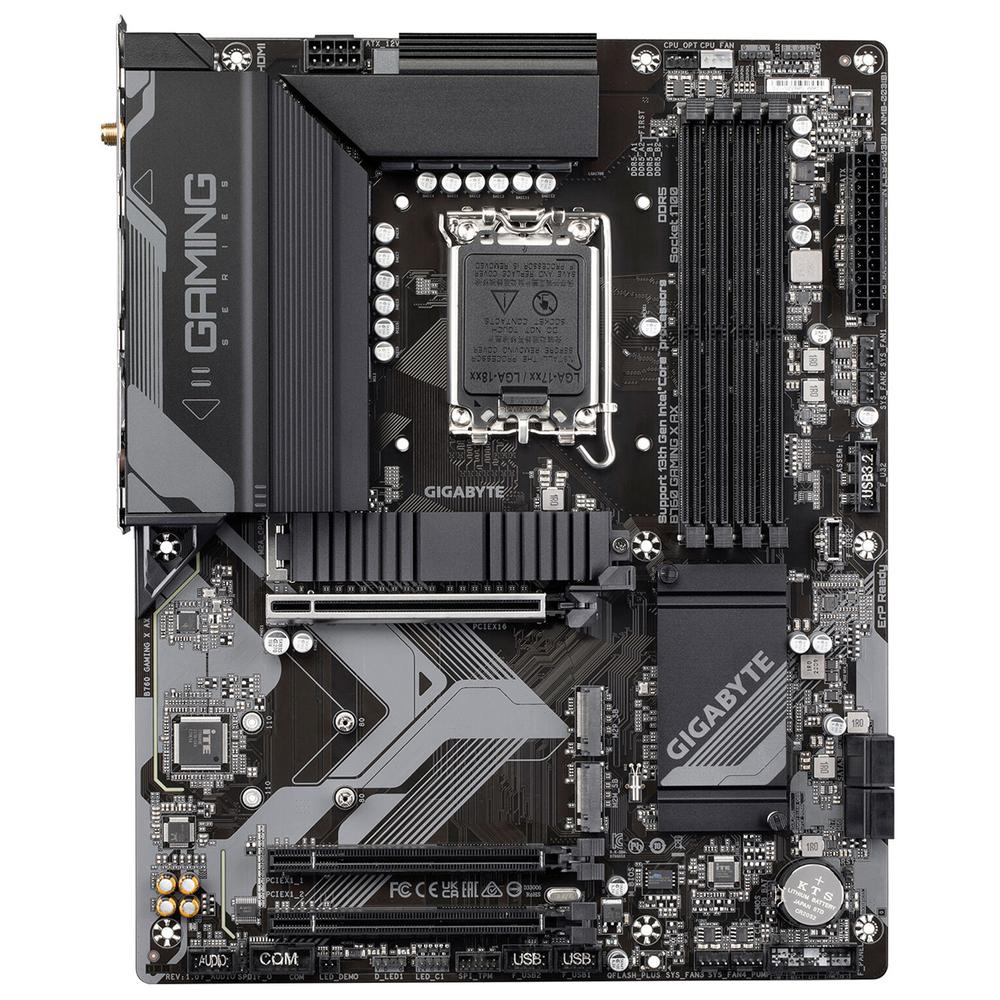 Foto 3 pulgar | Tarjeta Madre Gigabyte B760 Gaming X Ax Lga 1700 4x Ddr5 2x M.2 Pcie 4.0 Usb-c Wifi 6e Bt 5.3 Atx