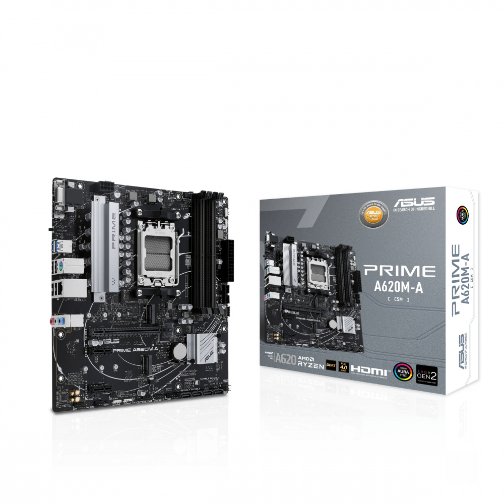 Foto 2 pulgar | Tarjeta Madre ASUS Micro-ATMX Prime S-AM5 AMD A620 HDMI 128GB DDR5 para AMD