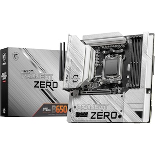 Foto 1 | Tarjeta Madre Msi B650m Project Zero Am5 4x Ddr5 2x M.2 Pcie 4.0 Usb-c Wifi 6e Bt 5.3 Micro Atx
