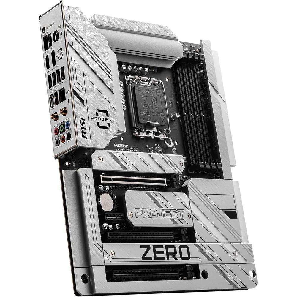 Foto 3 pulgar | Tarjeta Madre Msi Z790 Project Zero Lga 1700 4x Ddr5 4x M.2 Pcie 5.0 Usb-c Wifi 7 Bt 5.4 Atx