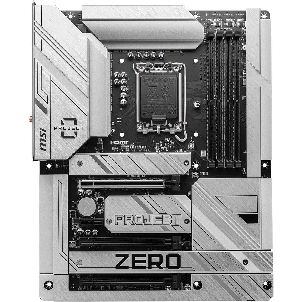 Foto 4 pulgar | Tarjeta Madre Msi Z790 Project Zero Lga 1700 4x Ddr5 4x M.2 Pcie 5.0 Usb-c Wifi 7 Bt 5.4 Atx