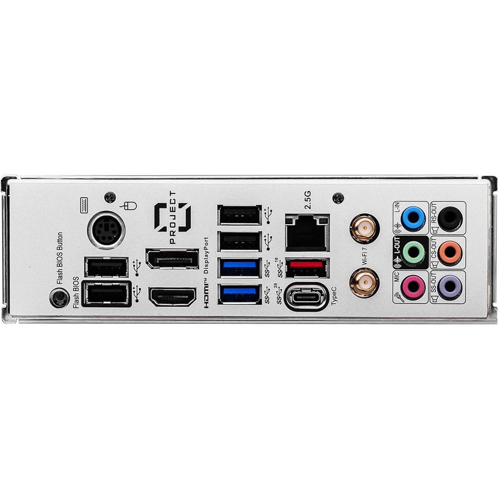 Foto 7 pulgar | Tarjeta Madre Msi Z790 Project Zero Lga 1700 4x Ddr5 4x M.2 Pcie 5.0 Usb-c Wifi 7 Bt 5.4 Atx