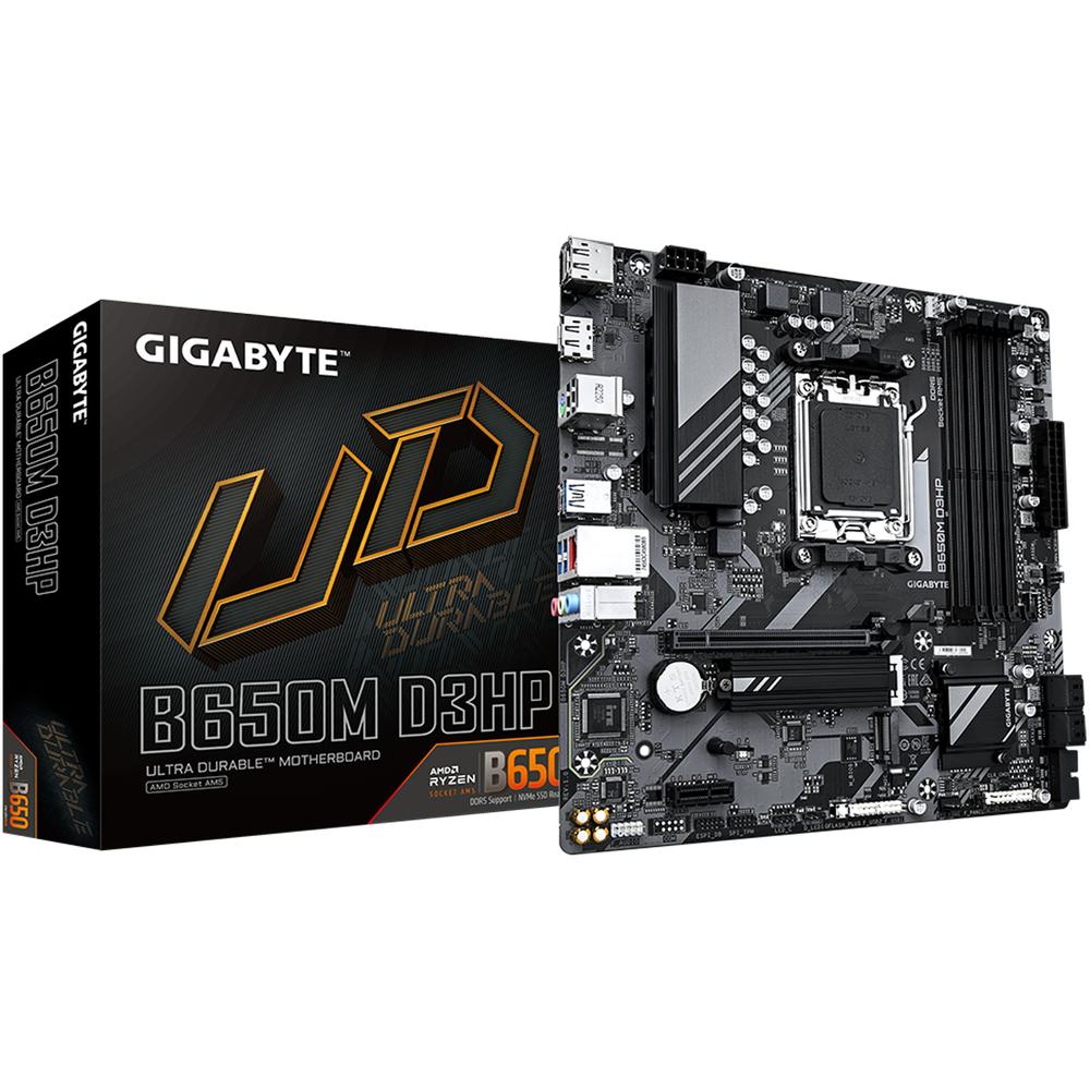 Foto 2 pulgar | Tarjeta Madre Gigabyte B650m D3hp Am5 4x Ddr5 1x M.2 Pcie 4.0 Usb-c Micro Atx