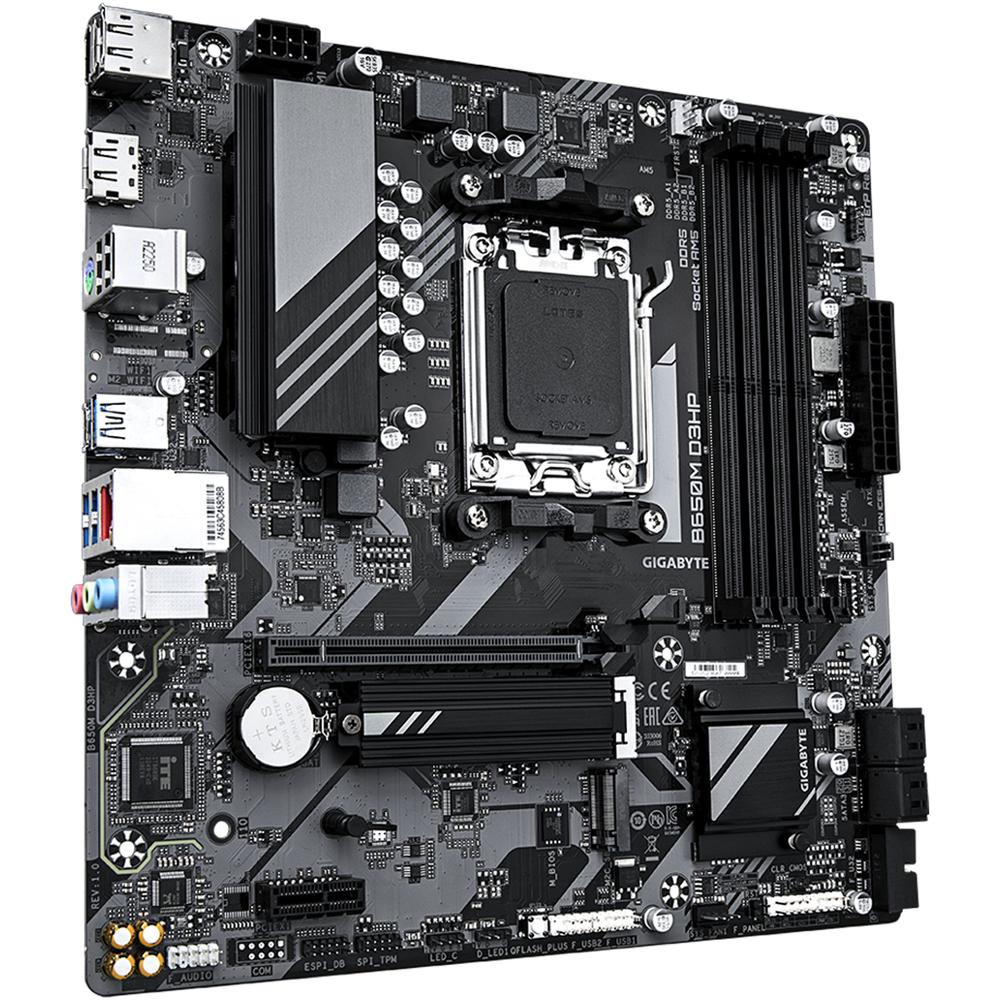 Foto 4 pulgar | Tarjeta Madre Gigabyte B650m D3hp Am5 4x Ddr5 1x M.2 Pcie 4.0 Usb-c Micro Atx