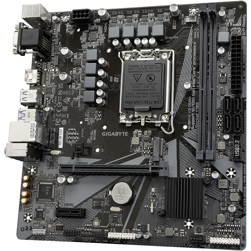 Foto 4 | Tarjeta Madre Gigabyte H610m H V2 Ddr4 Lga 1700 2x Ddr4 1x M.2 Pcie 4.0 Micro Atx