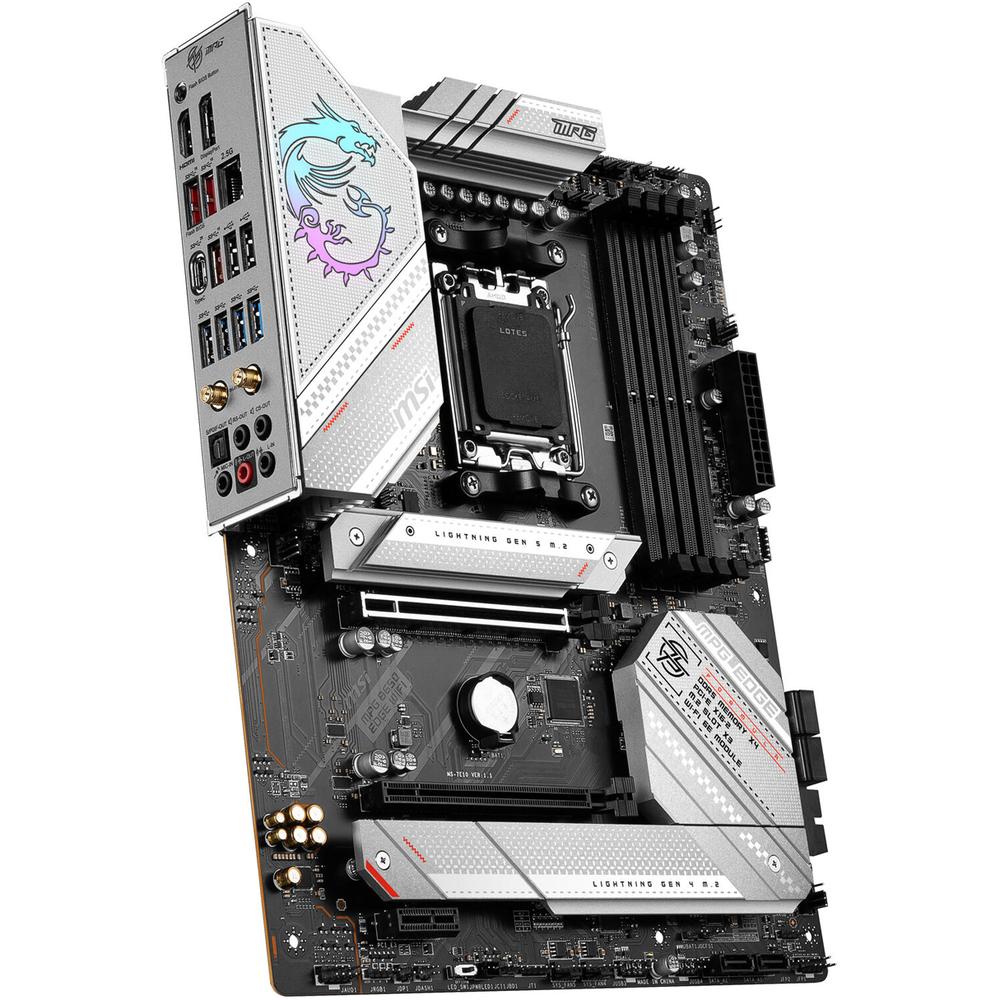 Foto 3 pulgar | Tarjeta Madre MSI Mpg B650 Edge Wifi Amd Am5 4x Ddr5 3x M.2 Pcie 5.0 USB-c Wifi 6e Bt 5.3 Atx