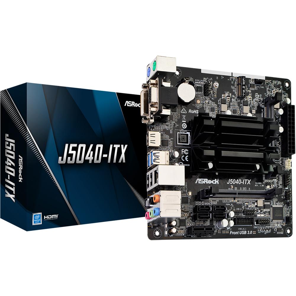 Foto 2 pulgar | Tarjeta Madre Asrock J5040-itx Pentium J5040 2x Ddr4 Pcie 2.0 Mini Itx