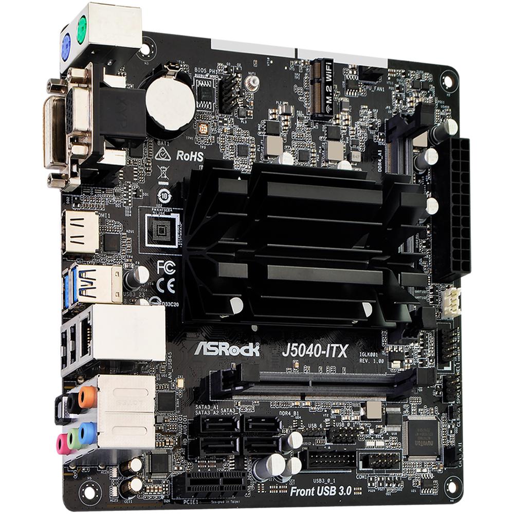 Foto 4 pulgar | Tarjeta Madre Asrock J5040-itx Pentium J5040 2x Ddr4 Pcie 2.0 Mini Itx