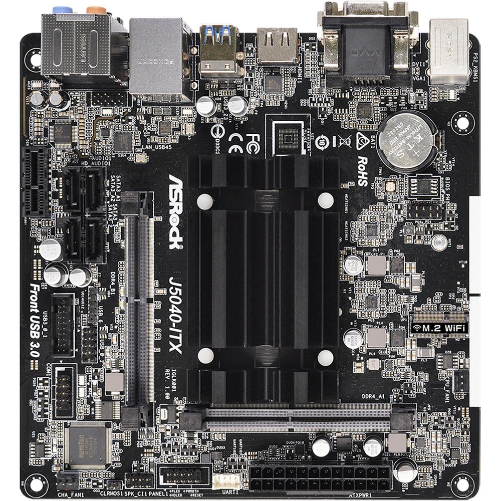 Foto 5 pulgar | Tarjeta Madre Asrock J5040-itx Pentium J5040 2x Ddr4 Pcie 2.0 Mini Itx