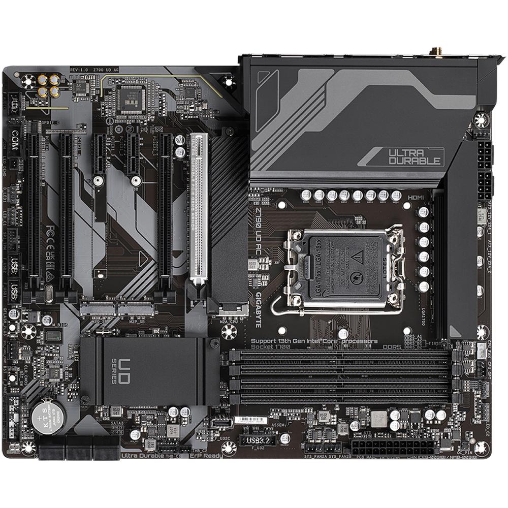 Foto 6 pulgar | Tarjeta Madre Gigabyte Z790 Ud Ac Lga 1700 4x Ddr5 3x M.2 Pcie 4.0 Usb-c Wifi Bt 4.2 Atx