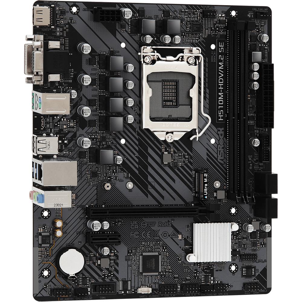 Foto 4 pulgar | Tarjeta Madre Asrock H510m-hdv/m.2 Se Lga 1200 2x Ddr4 1x M.2 Pcie 4.0 Micro Atx