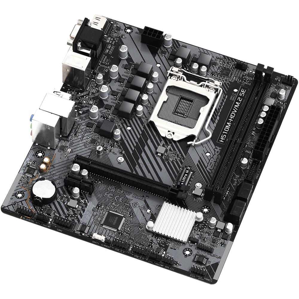 Foto 6 pulgar | Tarjeta Madre Asrock H510m-hdv/m.2 Se Lga 1200 2x Ddr4 1x M.2 Pcie 4.0 Micro Atx