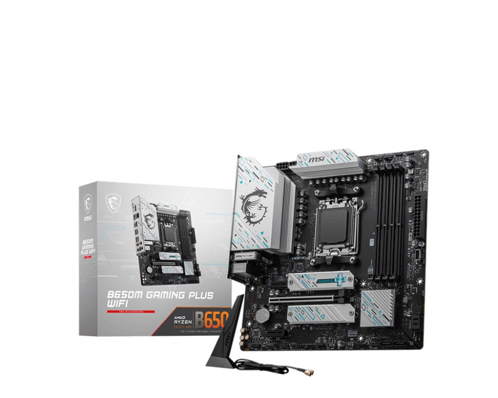 Foto 2 pulgar | Tarjeta Madre Msi Micro-atx B650m Gaming Plus Wifi, S-am5, Amd B650, Hdmi, 256gb Ddr5 Para Amd