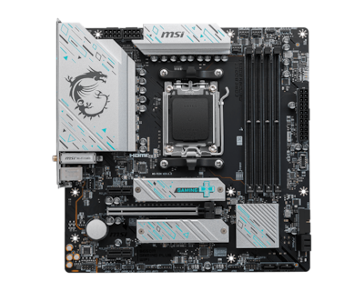 Foto 2 | Tarjeta Madre Msi Micro-atx B650m Gaming Plus Wifi, S-am5, Amd B650, Hdmi, 256gb Ddr5 Para Amd