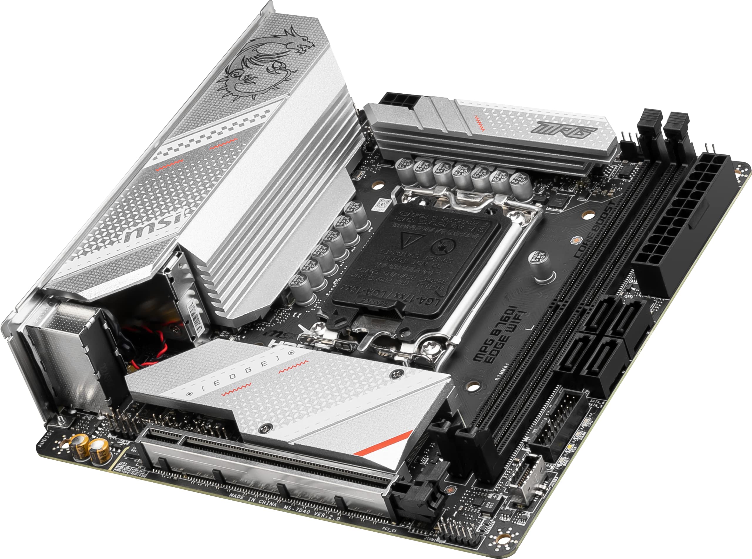 Foto 6 pulgar | Placa Madre Msi Mpg B760i Edge Wifi Gaming Lga 1700 Ddr5 - Venta Internacional