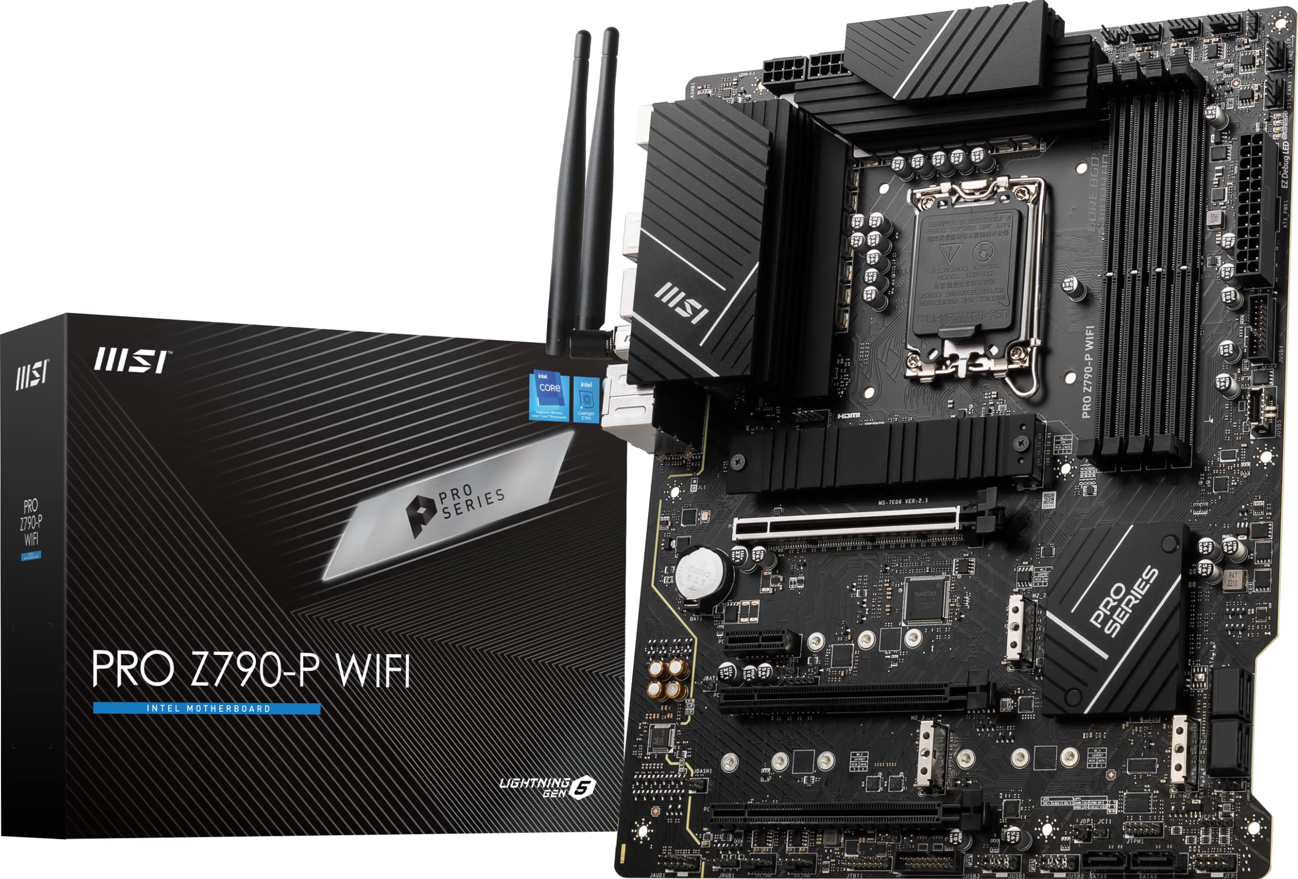 Foto 2 pulgar | Placa Madre MSI Pro Z790-P Wifi Proseries ATX LGA 1700 DDR5 - Venta Internacional