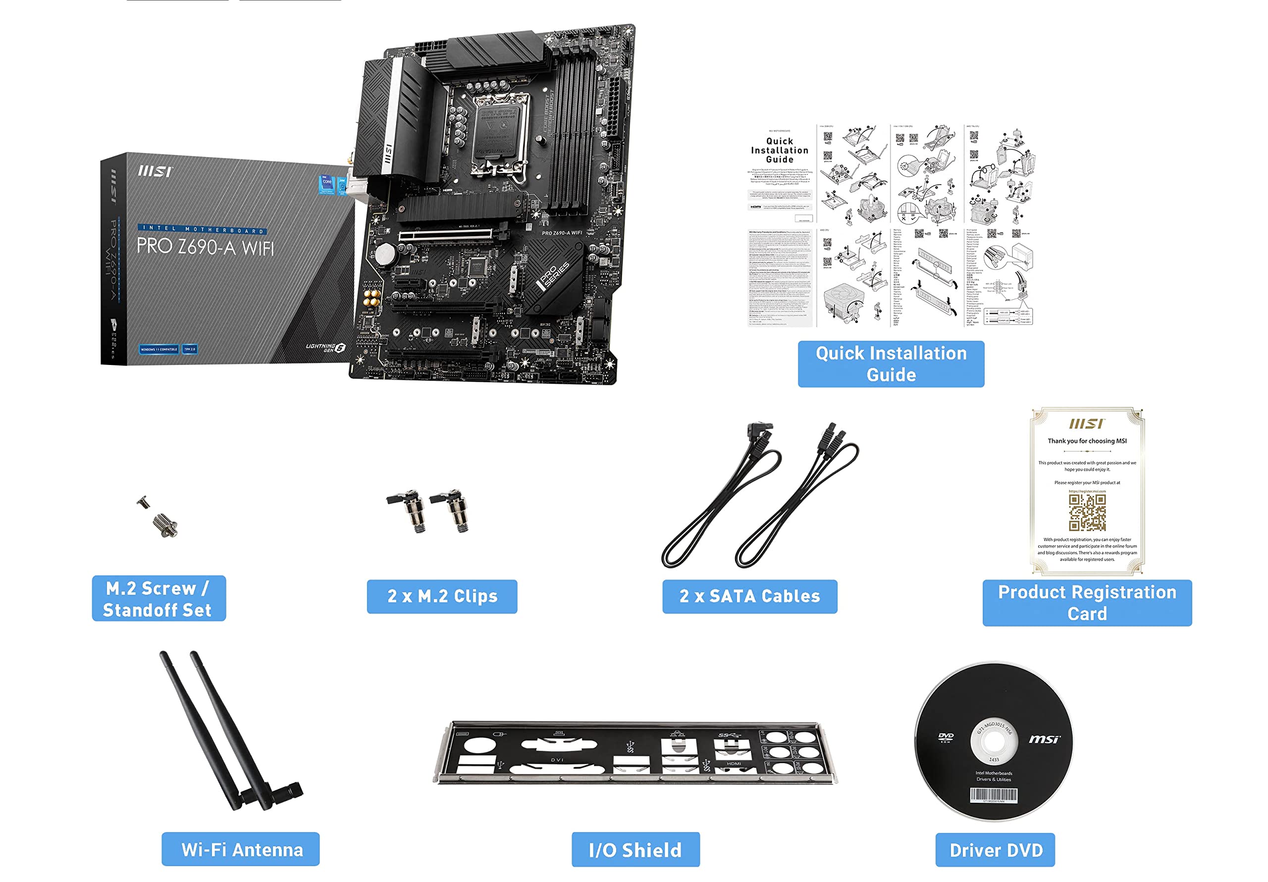 Foto 8 pulgar | Placa Madre Msi Pro Z690-a Wifi Proseries Atx Con Ddr5 - Venta Internacional