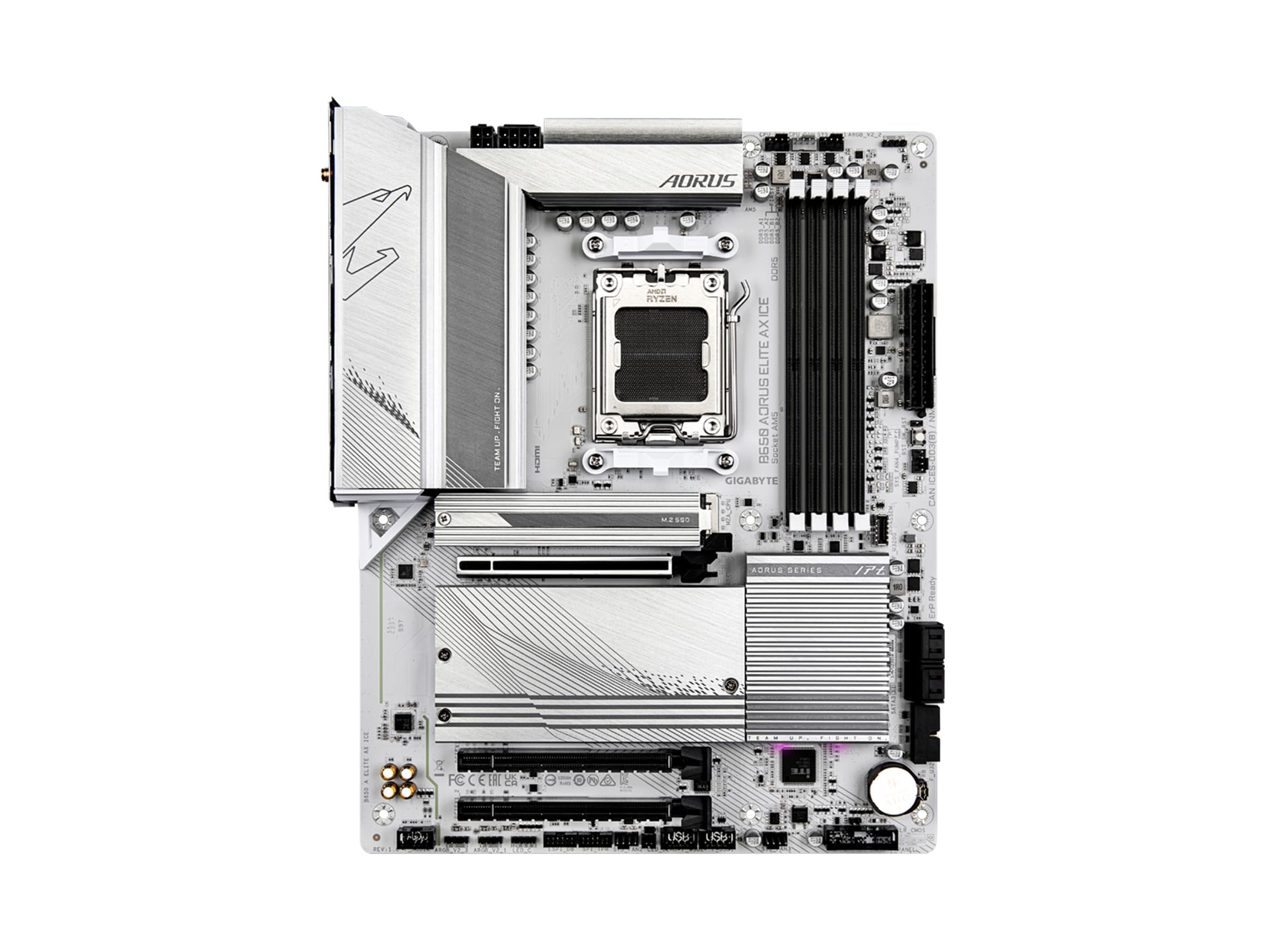 Foto 3 | Placa Madre Gigabyte B650 Aorus Elite Ax Ice con Wifi 6e Atx - Venta Internacional