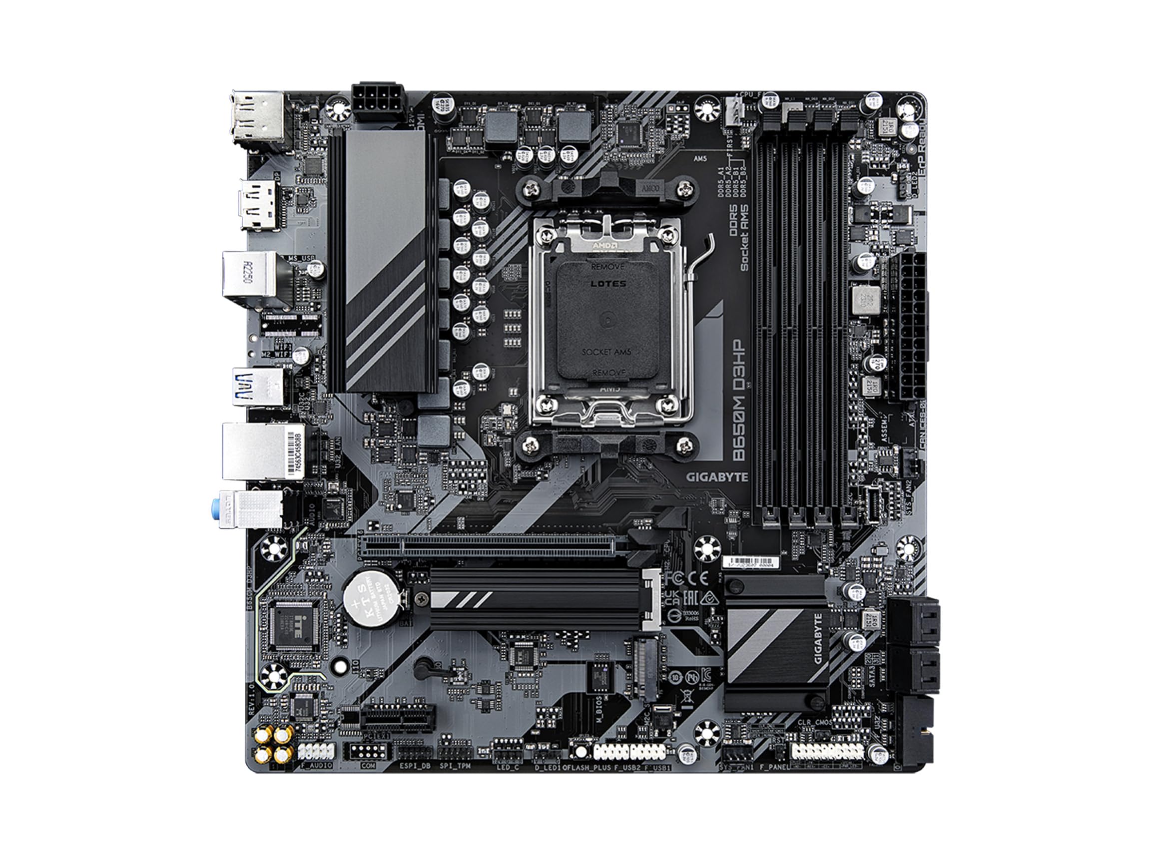 Foto 3 pulgar | Placa Madre Gigabyte B650m D3hp Am5/ Lga 1718/ Amd/ B650 - Venta Internacional