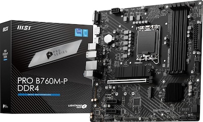 Foto 1 | Placa Madre Msi Pro B760m-p Ddr4 Proseries Lga 1700 Matx - Venta Internacional
