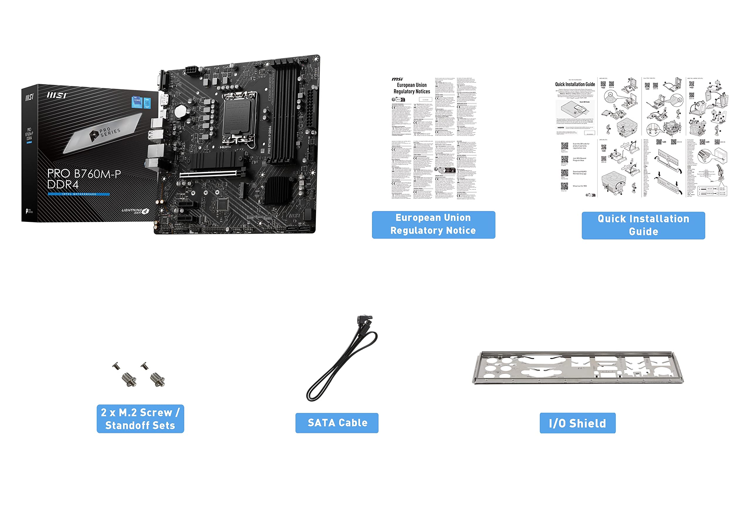 Foto 8 pulgar | Placa Madre Msi Pro B760m-p Ddr4 Proseries Lga 1700 Matx - Venta Internacional