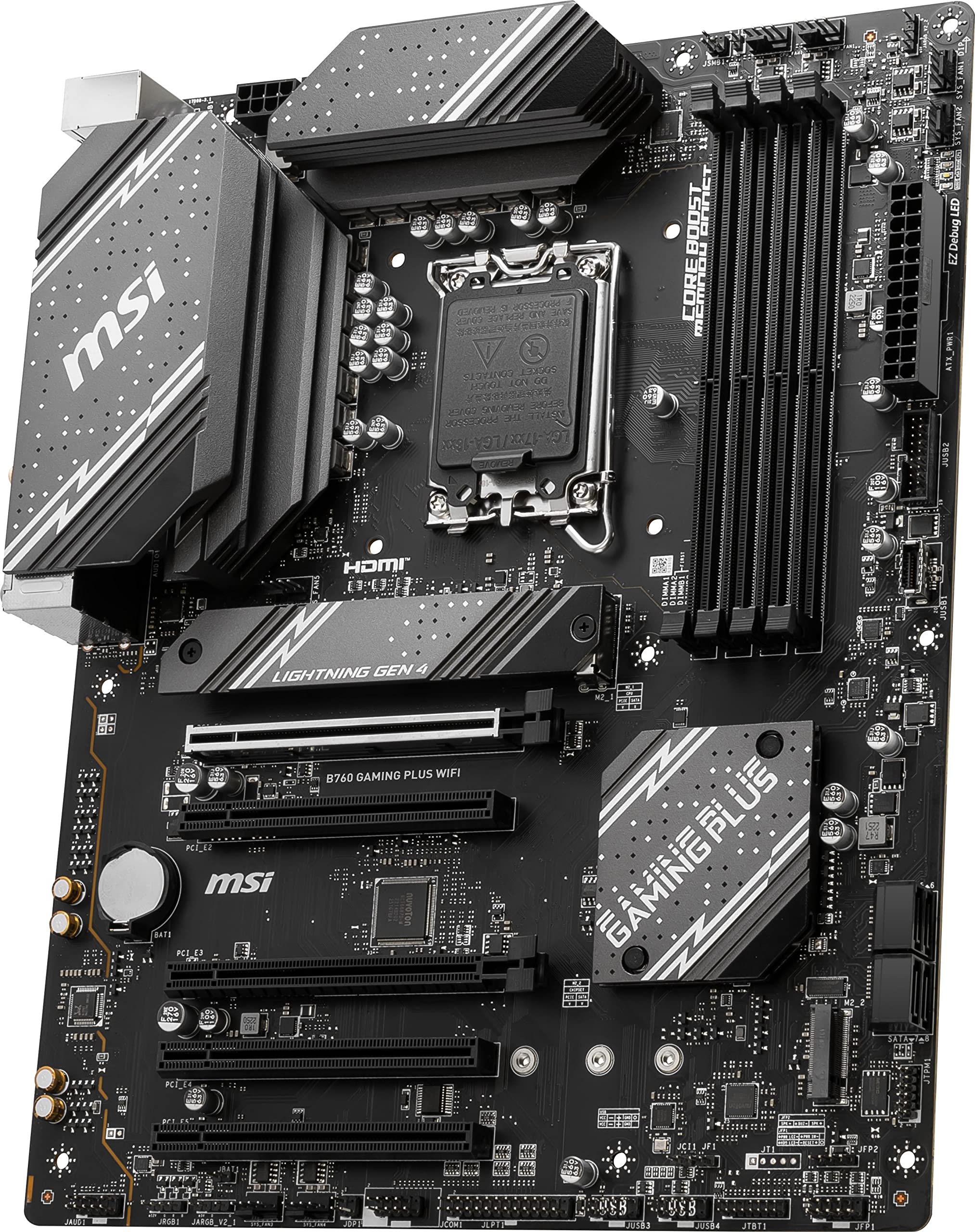 Foto 4 pulgar | Placa Madre Msi B760 Gaming Plus Wifi Atx Con Ddr5 Y Pcie 4.0 - Venta Internacional