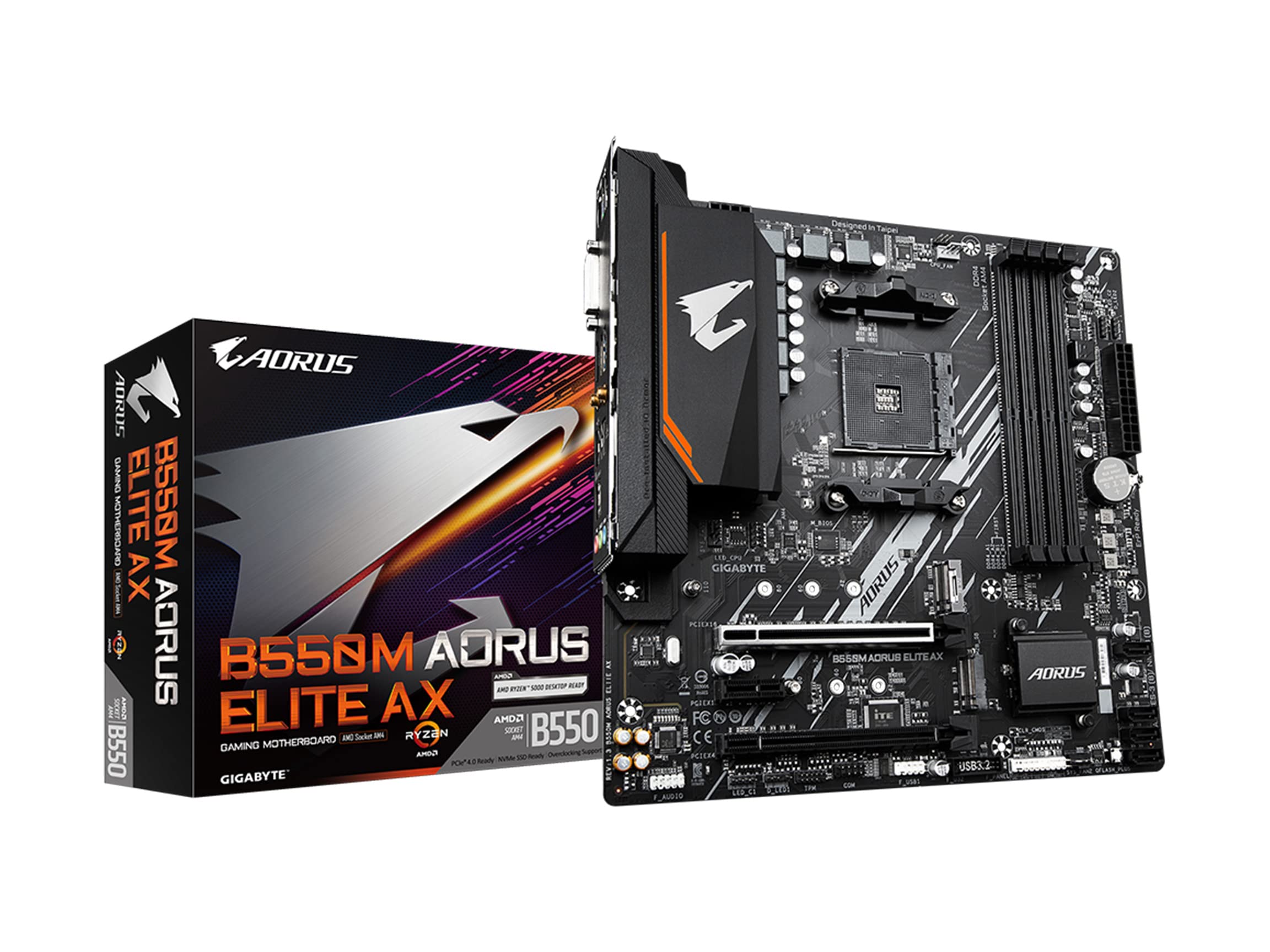Foto 1 | Placa Base Gigabyte B550m Aorus Elite Ax am4/ Amd/ B550 - Venta Internacional