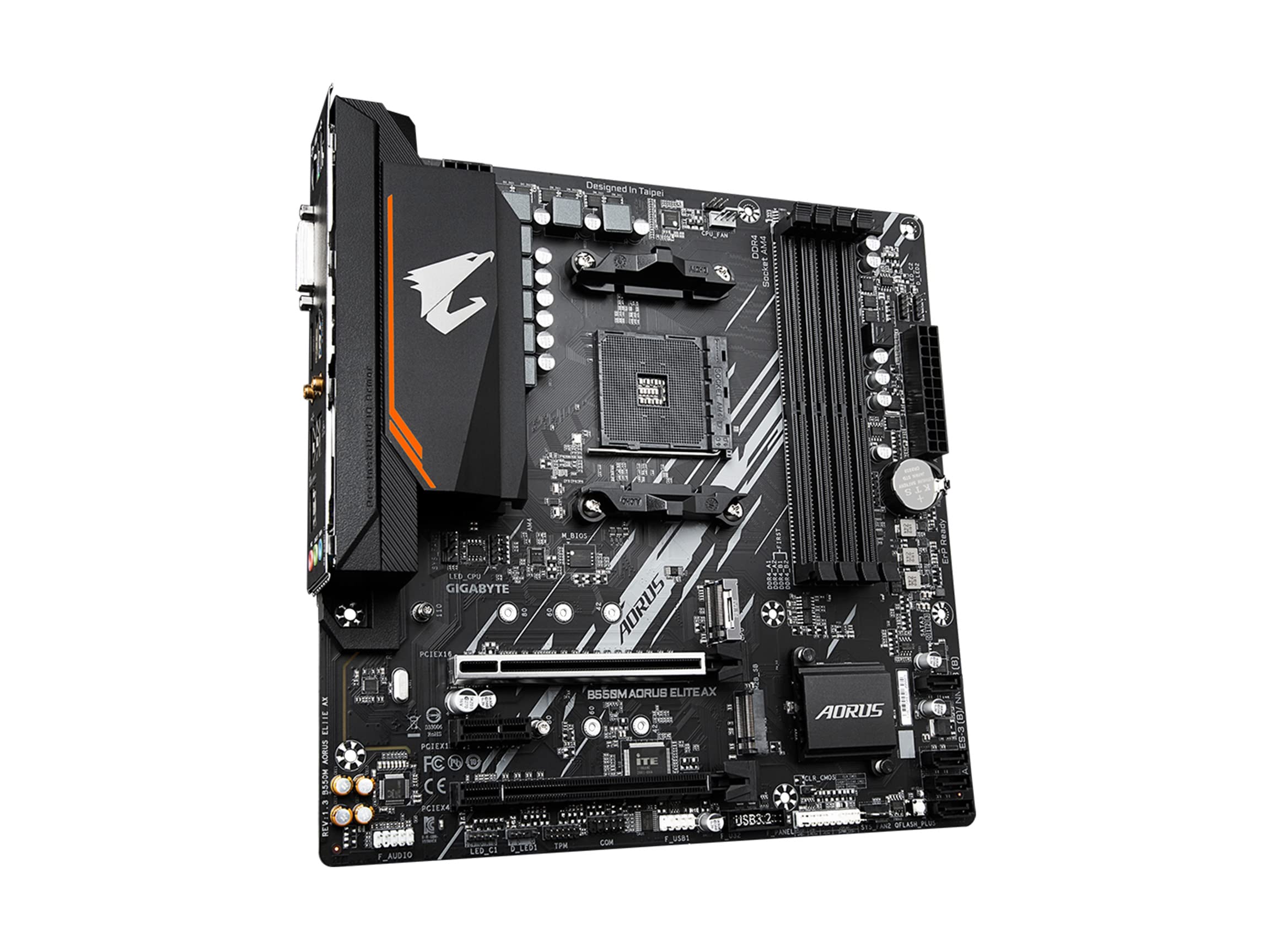 Foto 3 | Placa Base Gigabyte B550m Aorus Elite Ax am4/ Amd/ B550 - Venta Internacional