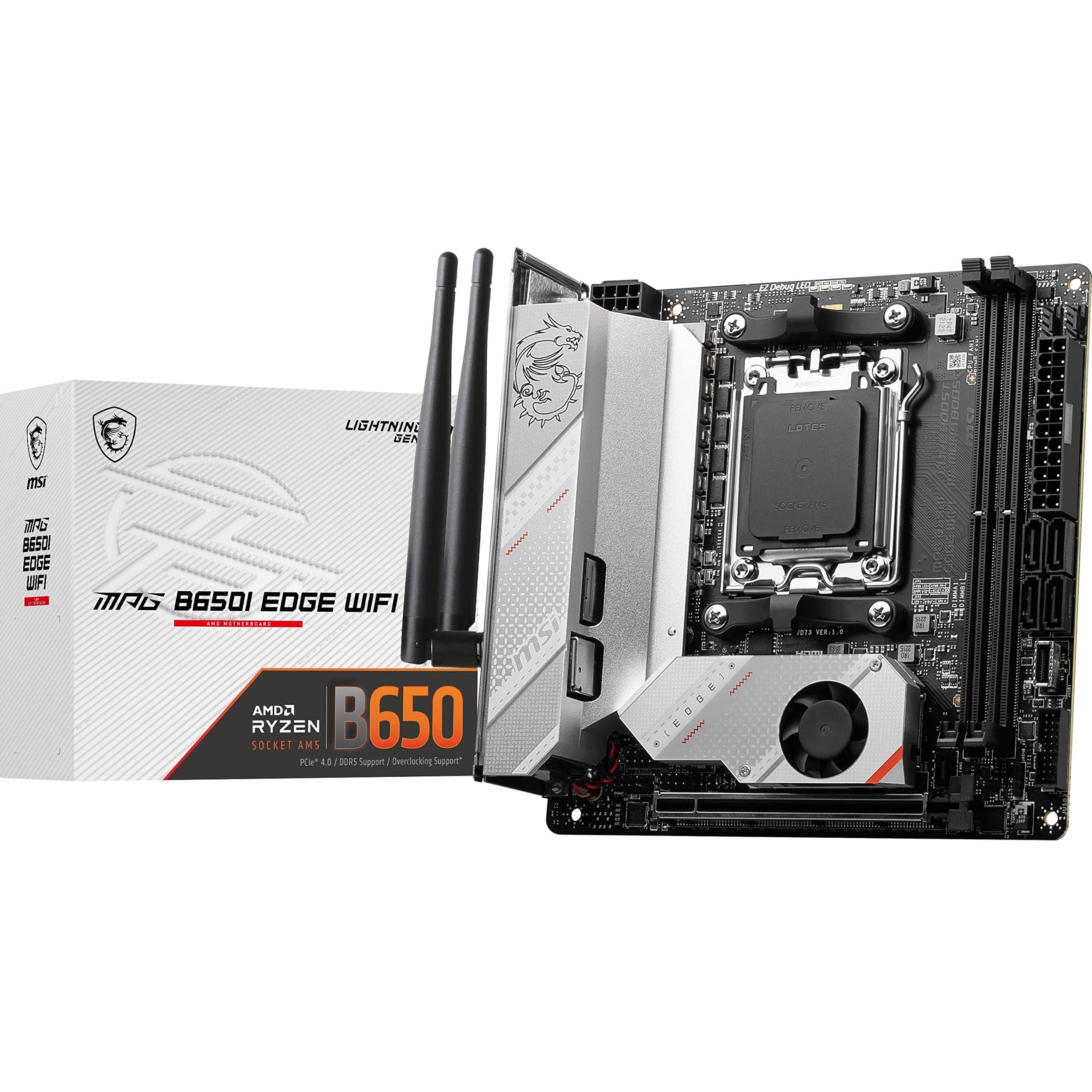 Foto 2 pulgar | Placa Madre Msi Mpg B650i Edge Wifi Gaming Amd Ryzen 8000/7000 - Venta Internacional