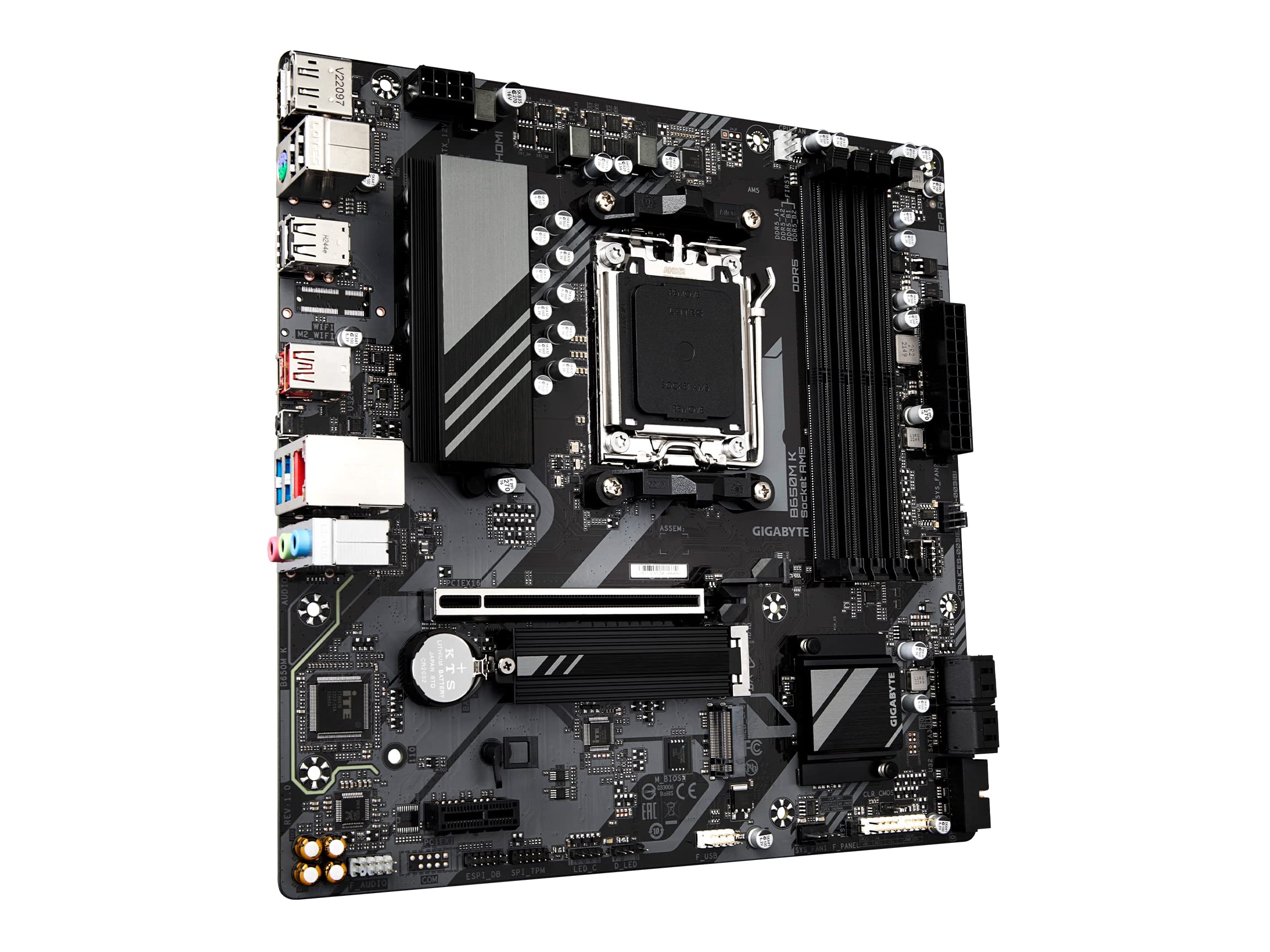 Foto 4 pulgar | Placa Madre Gigabyte B650m K am5- Lga 1718-Amd- B650- Ddr5 - Venta Internacional