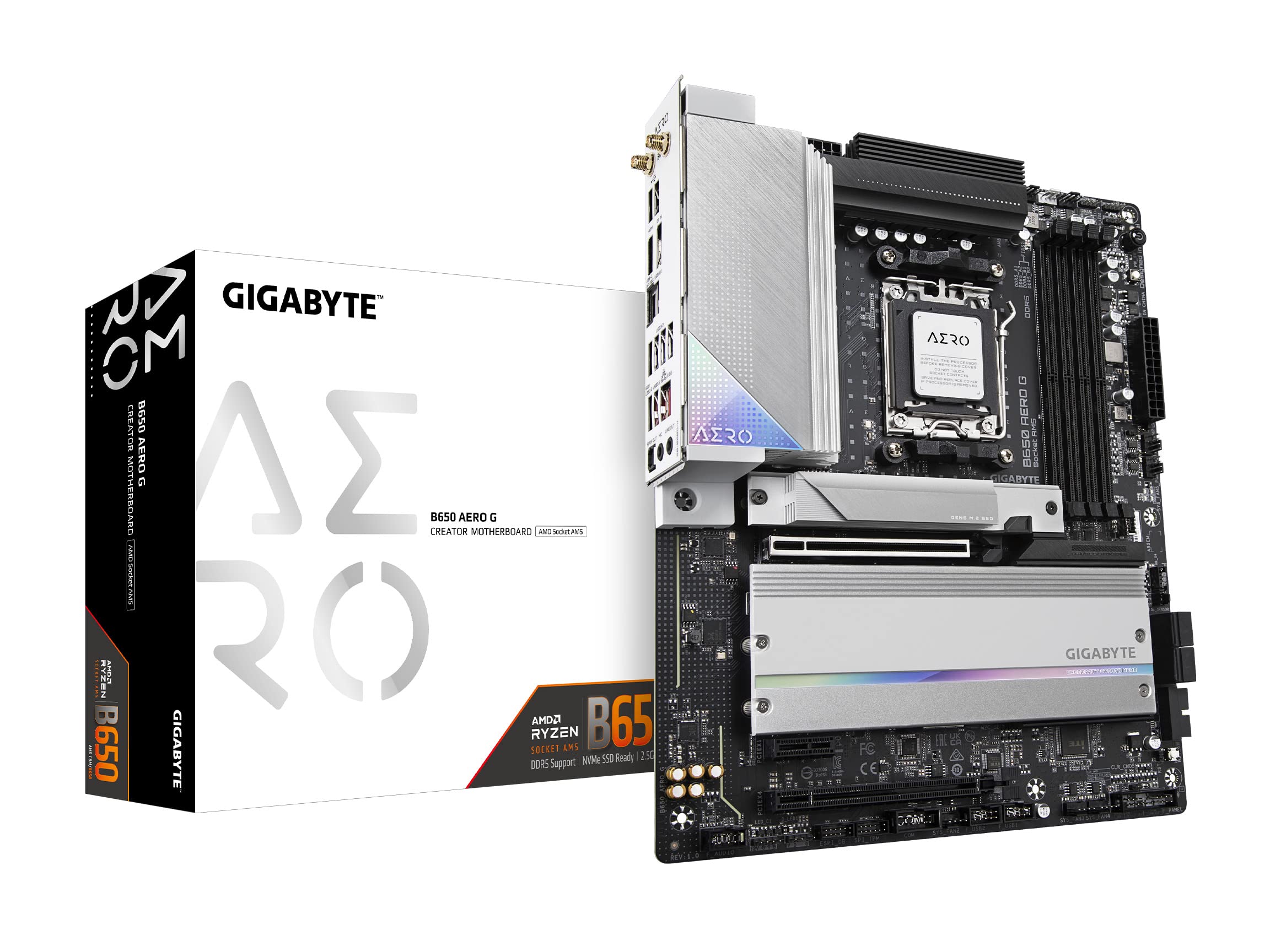 Foto 2 pulgar | Placa Madre Gigabyte B650 Aero G am5/ Lga 1718/ Amd B650 - Venta Internacional