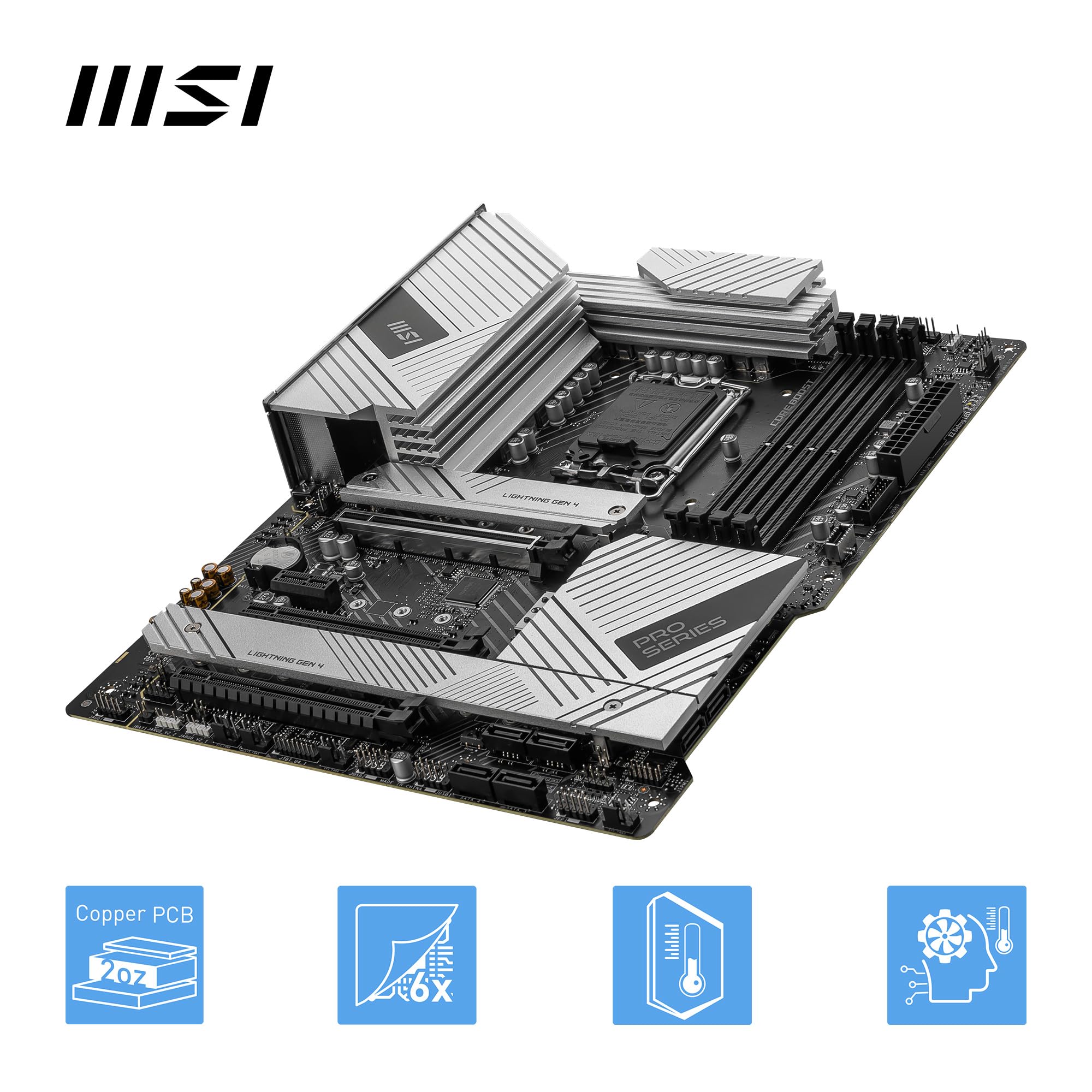 Foto 5 pulgar | Placa Madre Msi Pro Z790-a Max Wifi Proseries Atx Ddr5 - Venta Internacional