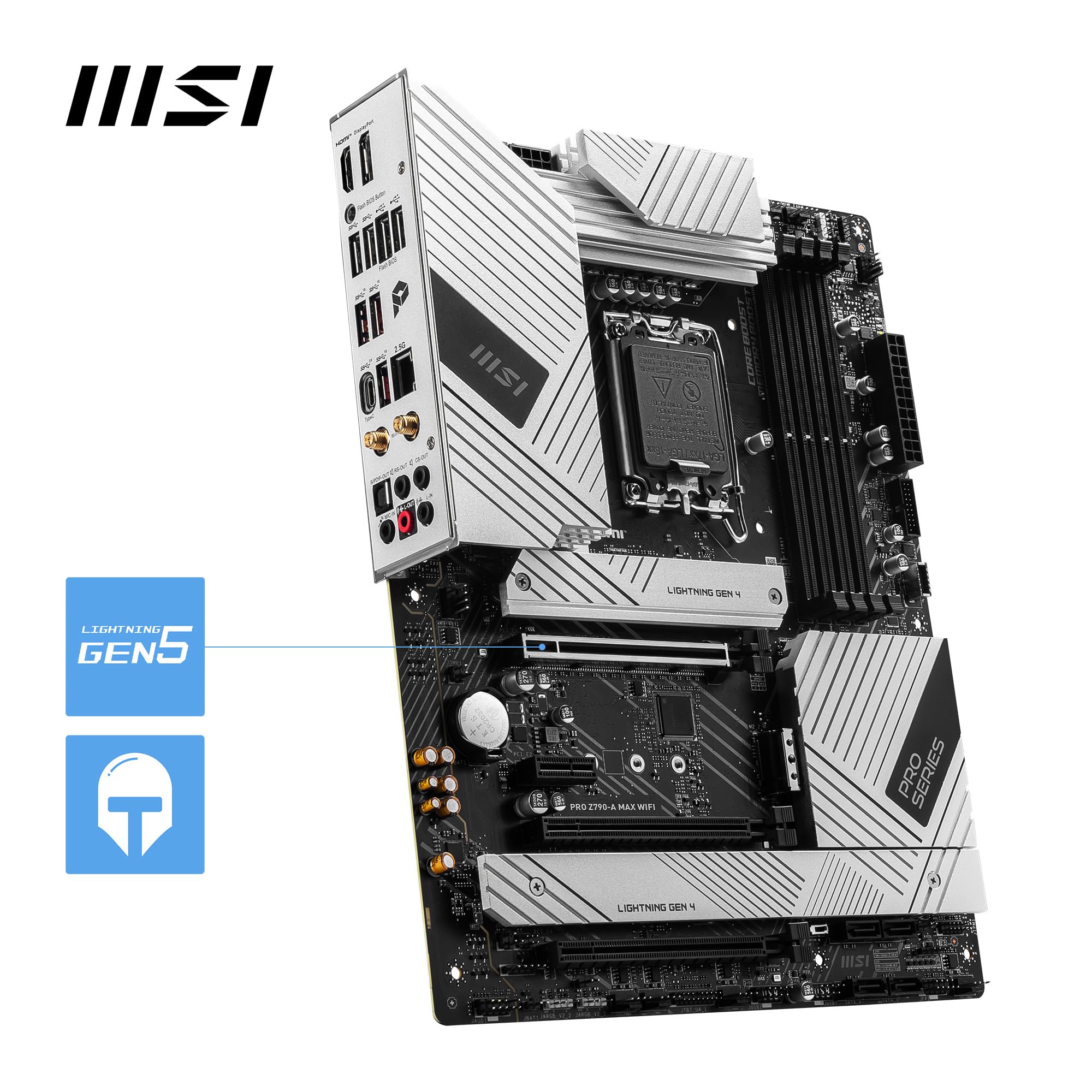 Foto 6 pulgar | Placa Madre Msi Pro Z790-a Max Wifi Proseries Atx Ddr5 - Venta Internacional