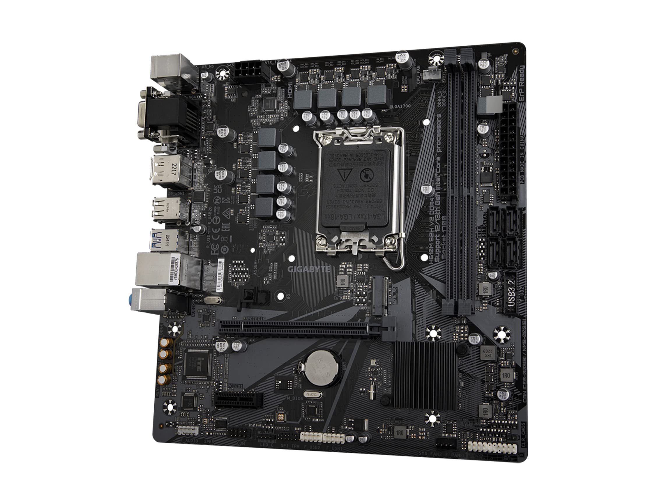 Foto 5 pulgar | Placa Madre Gigabyte H610m S2h V2 Ddr4 h610  Intel  lga 1700 - Venta Internacional