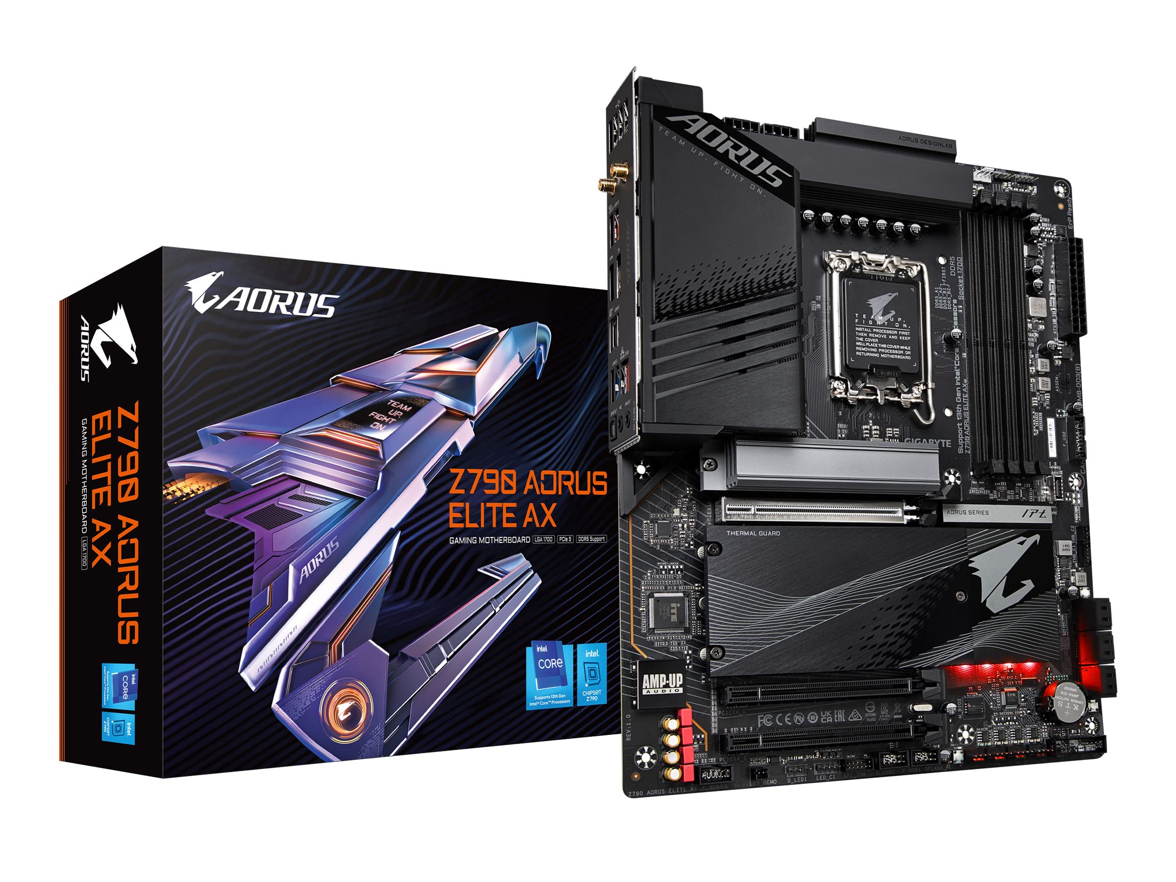 Foto 2 pulgar | Placa Madre Gigabyte Z790 Aorus Elite Ax lga 1700/ Ddr5 - Venta Internacional