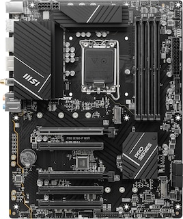 Foto 2 | Placa Madre MSI Pro B760-P Wifi Proseries LGA 1700 DDR5 ATX - Venta Internacional