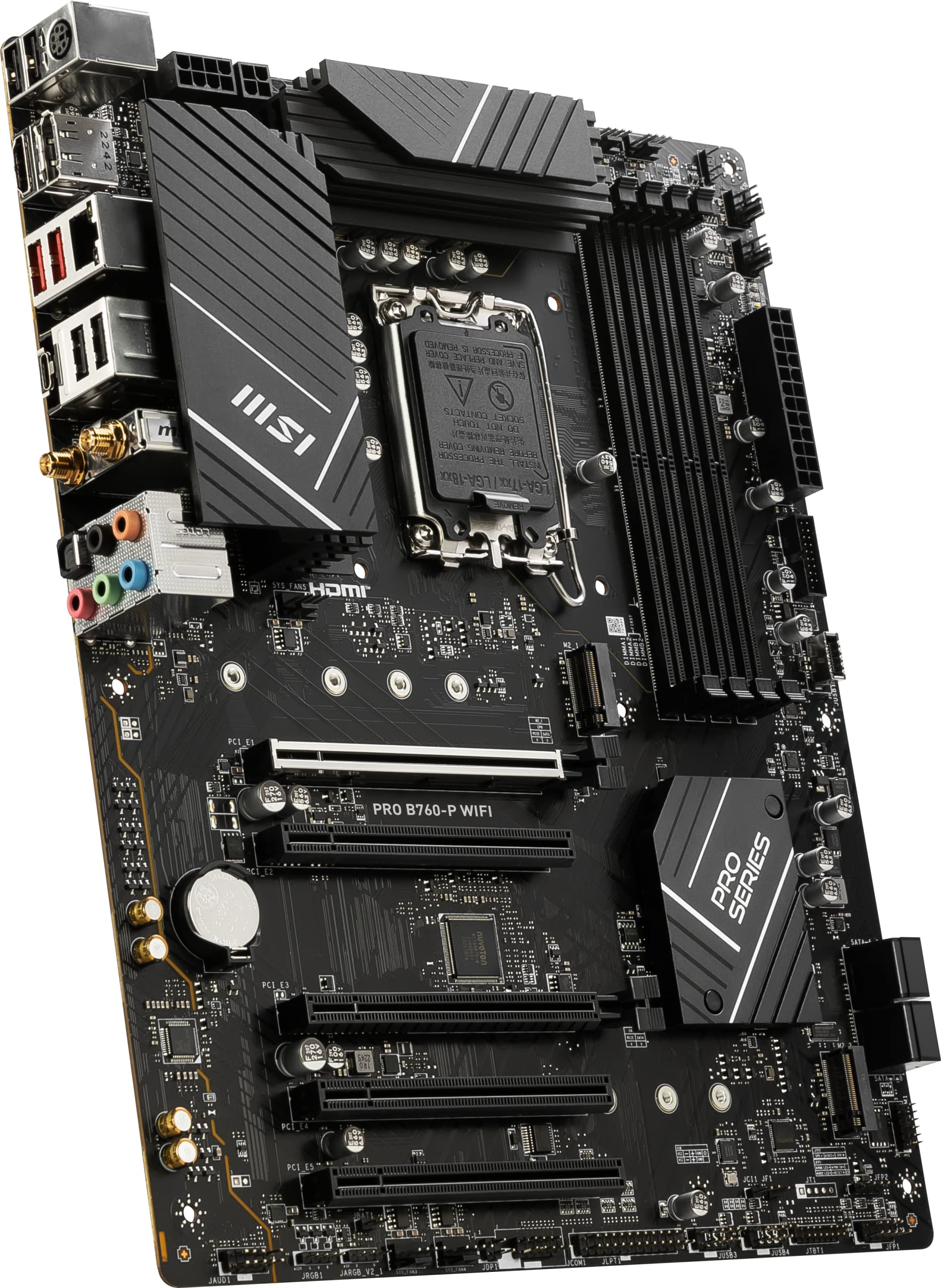 Foto 5 pulgar | Placa Madre MSI Pro B760-P Wifi Proseries LGA 1700 DDR5 ATX - Venta Internacional