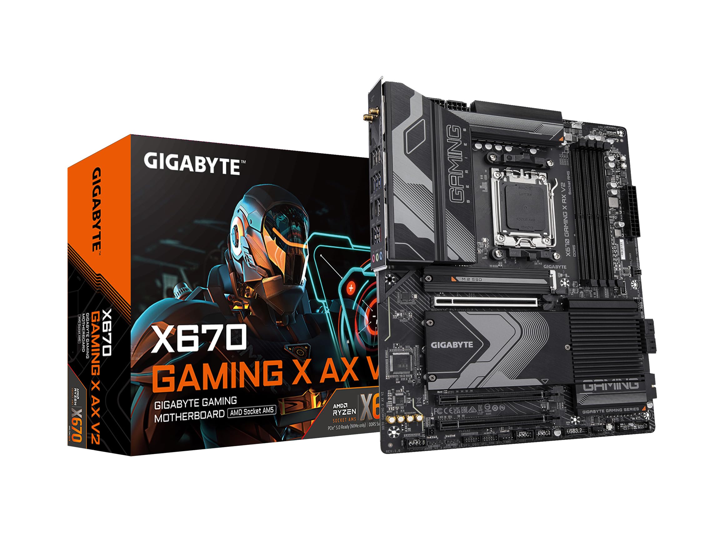 Foto 2 pulgar | Placa Madre Gigabyte X670 Gaming X Ax V2 con 5 Años de Garantía - Venta Internacional