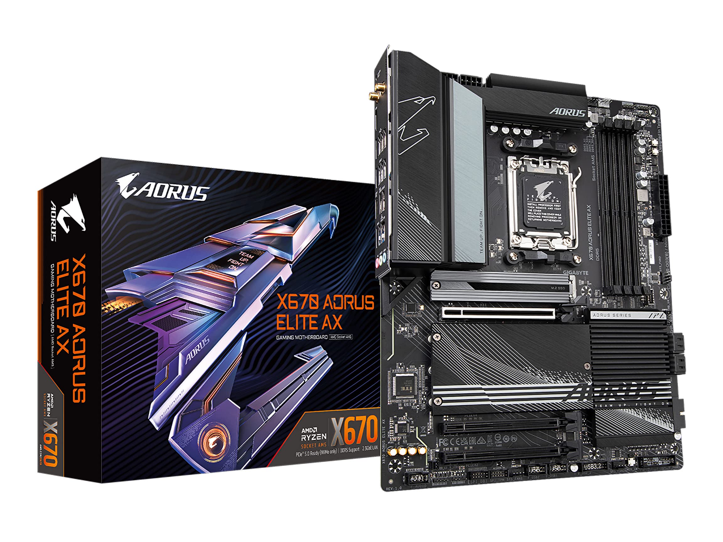 Foto 2 pulgar | Placa Madre Gigabyte X670 Aorus Elite Ax Ddr5 Atx - Venta Internacional