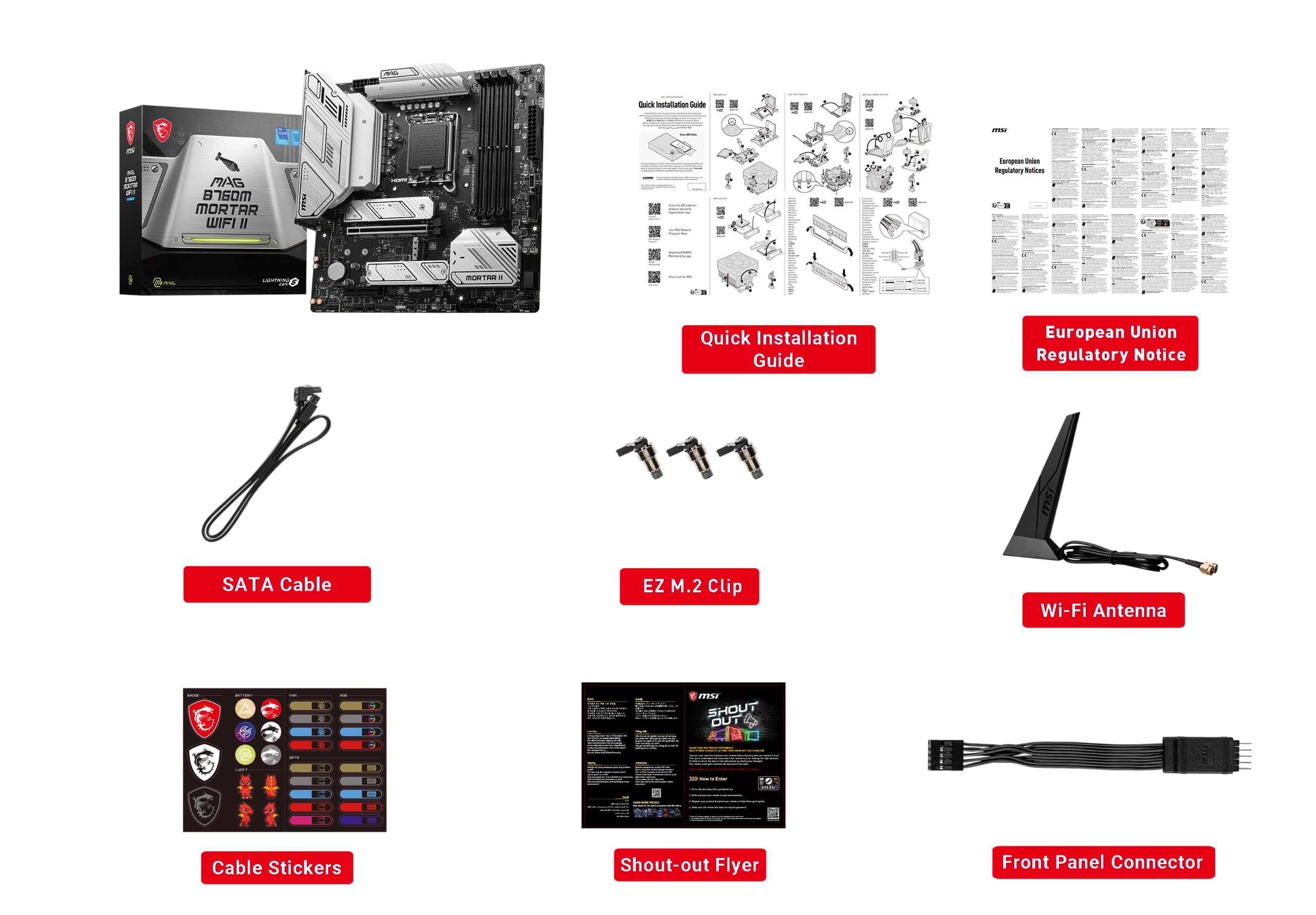 Foto 8 pulgar | Placa Madre Msi Mag B760m Mortar Wifi Ii Gaming Lga 1700 - Venta Internacional