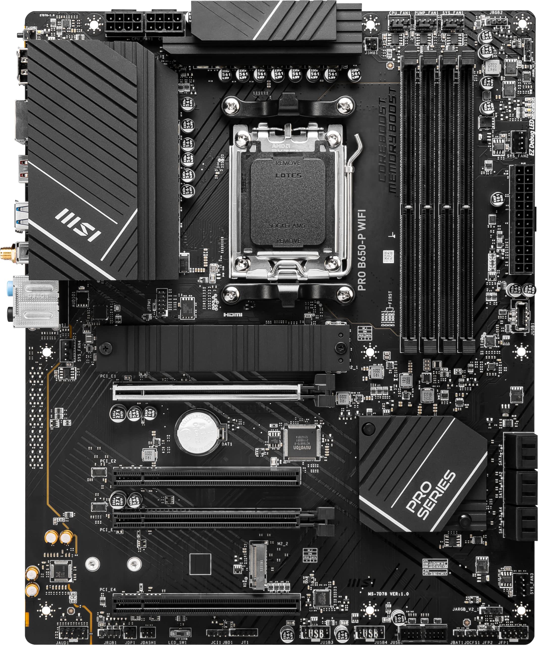 Foto 3 pulgar | Placa Madre Msi Pro B650-p Wifi Pro Series Amd Am5 Atx Ddr5 - Venta Internacional