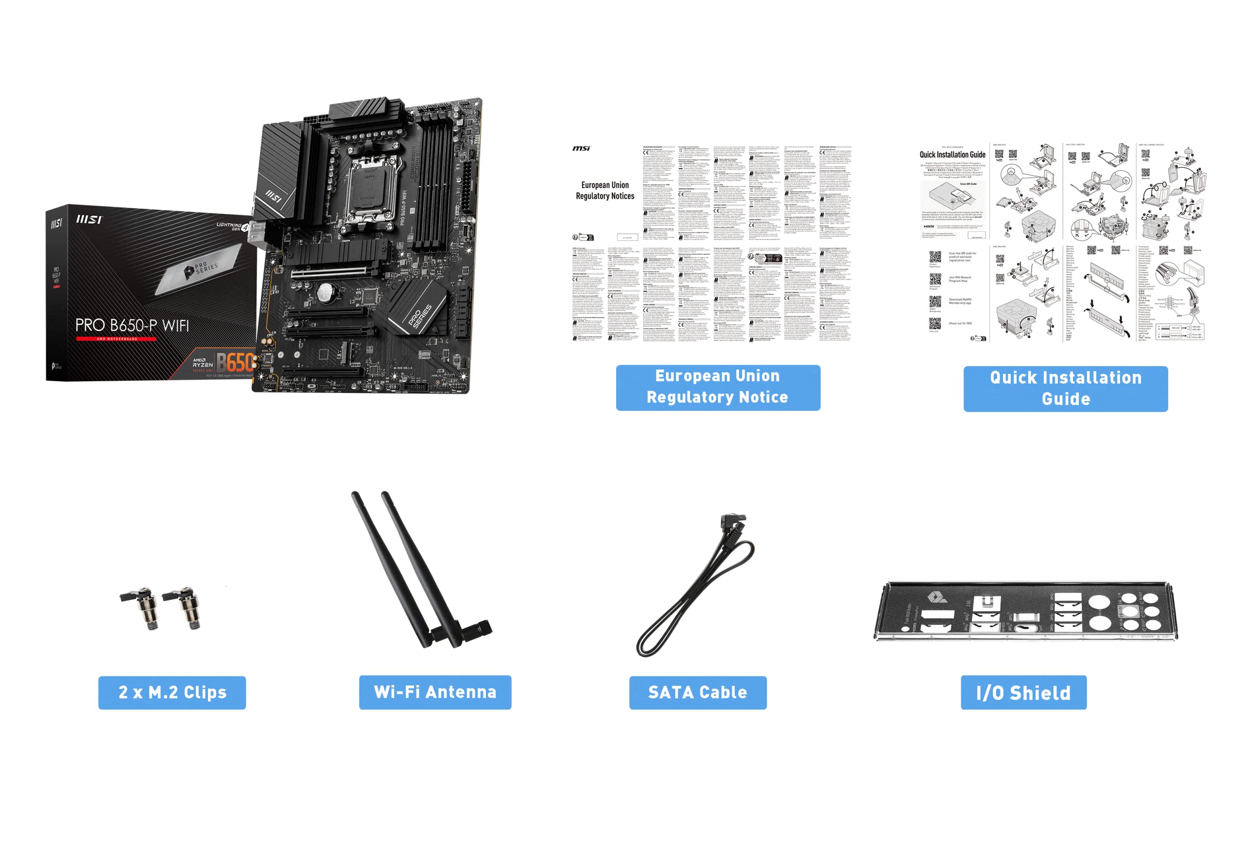 Foto 8 pulgar | Placa Madre Msi Pro B650-p Wifi Pro Series Amd Am5 Atx Ddr5 - Venta Internacional
