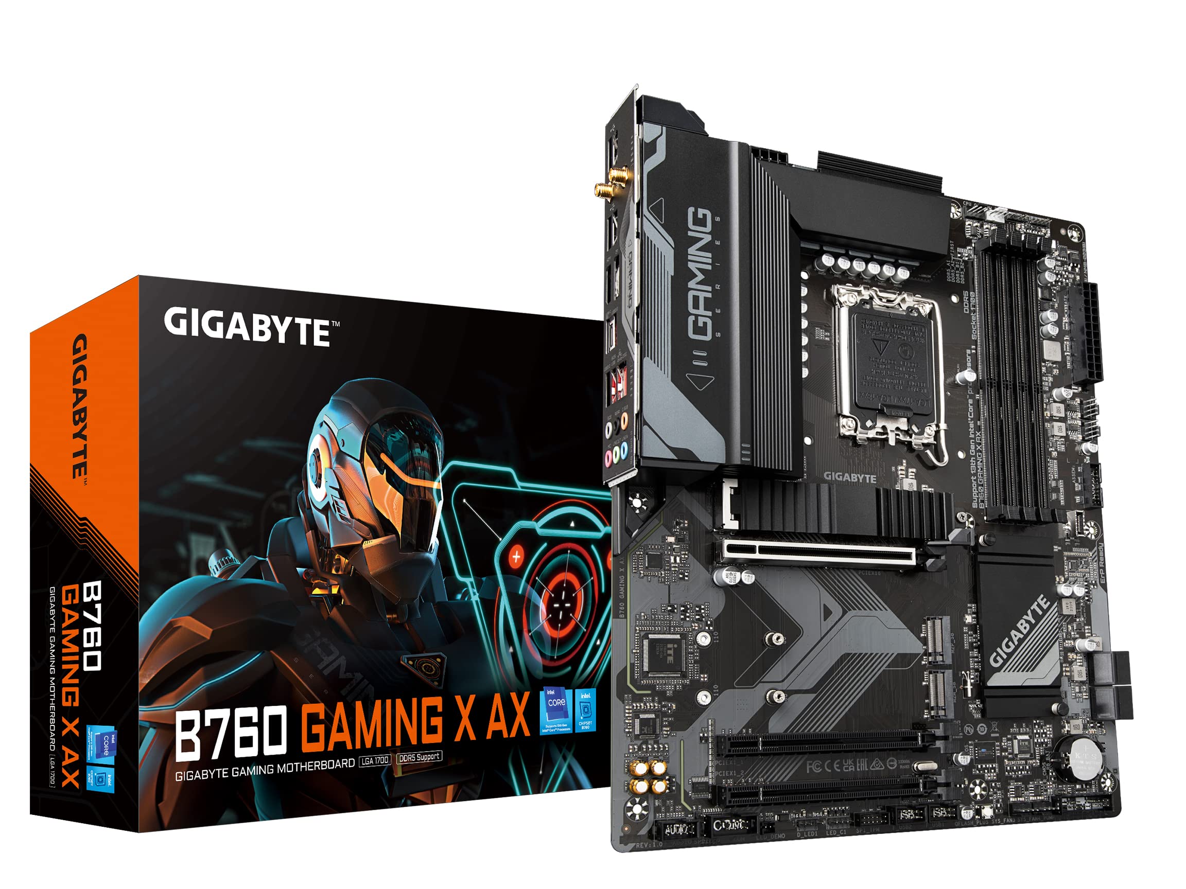 Foto 2 pulgar | Placa Madre Gigabyte B760 Gaming X AX LGA 1700  Ddr5 ATX - Venta Internacional