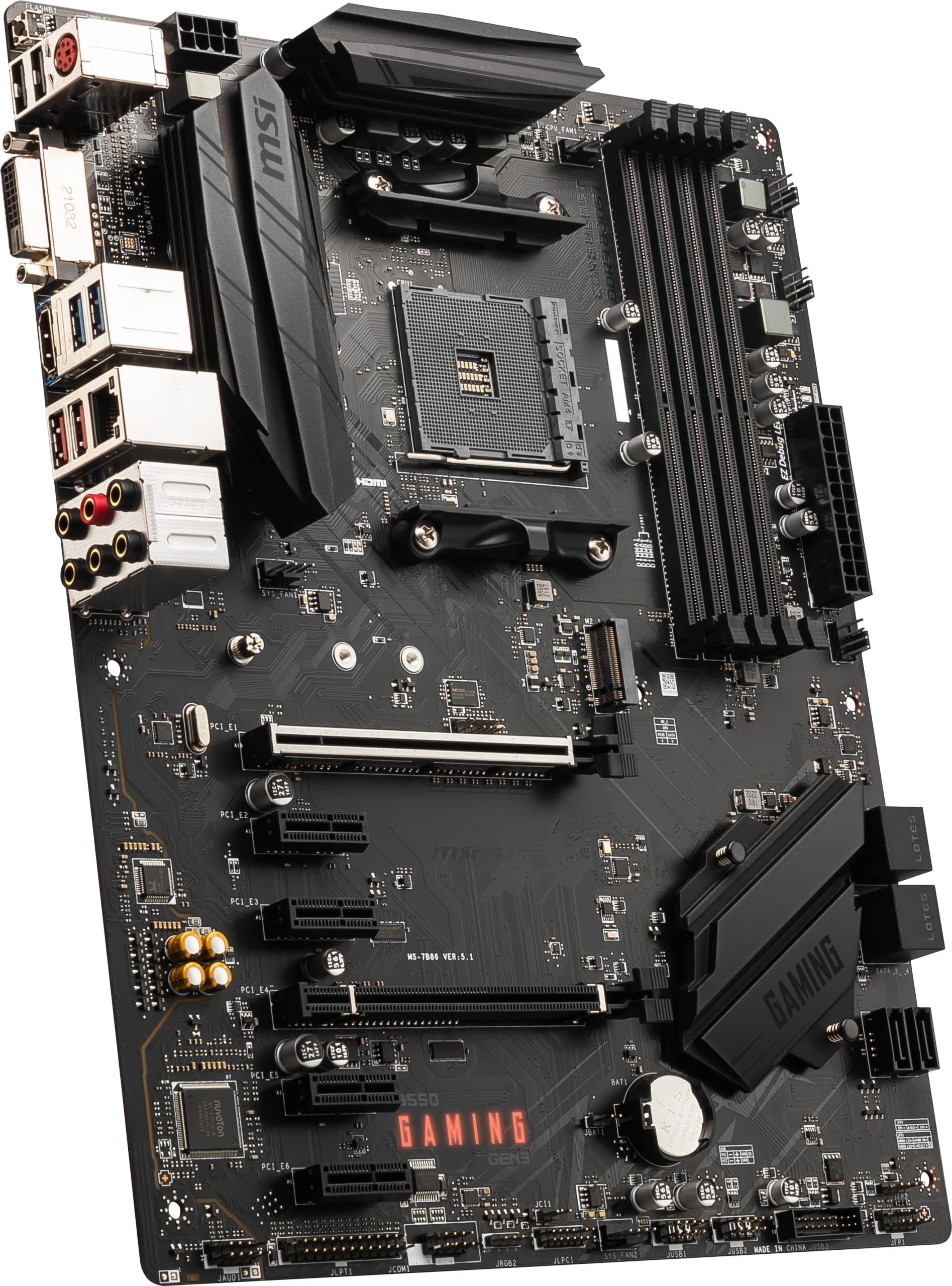 Foto 5 pulgar | Placa Madre MSI B550 Gaming Gen3 para Amd Ryzen Serie 5000 - Venta Internacional