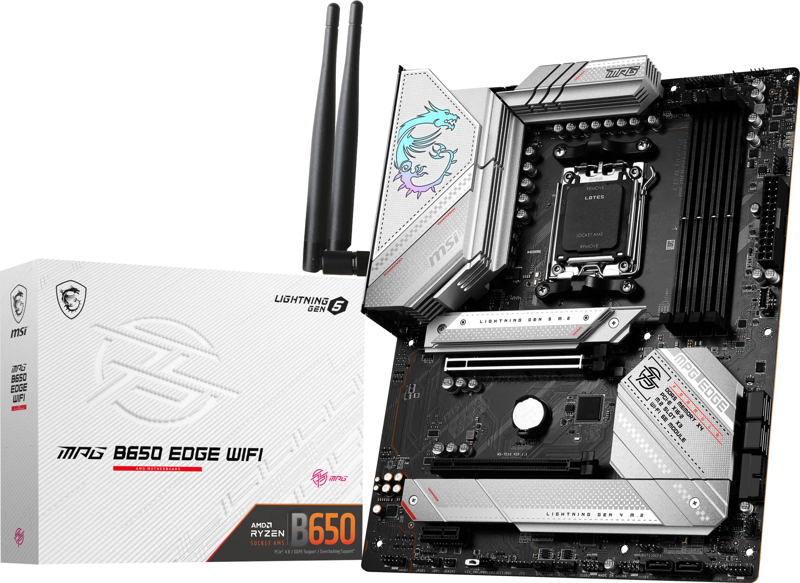 Foto 2 pulgar | Placa Madre Msi Mpg B650 Edge Wifi Gaming Atx Ddr5 - Venta Internacional