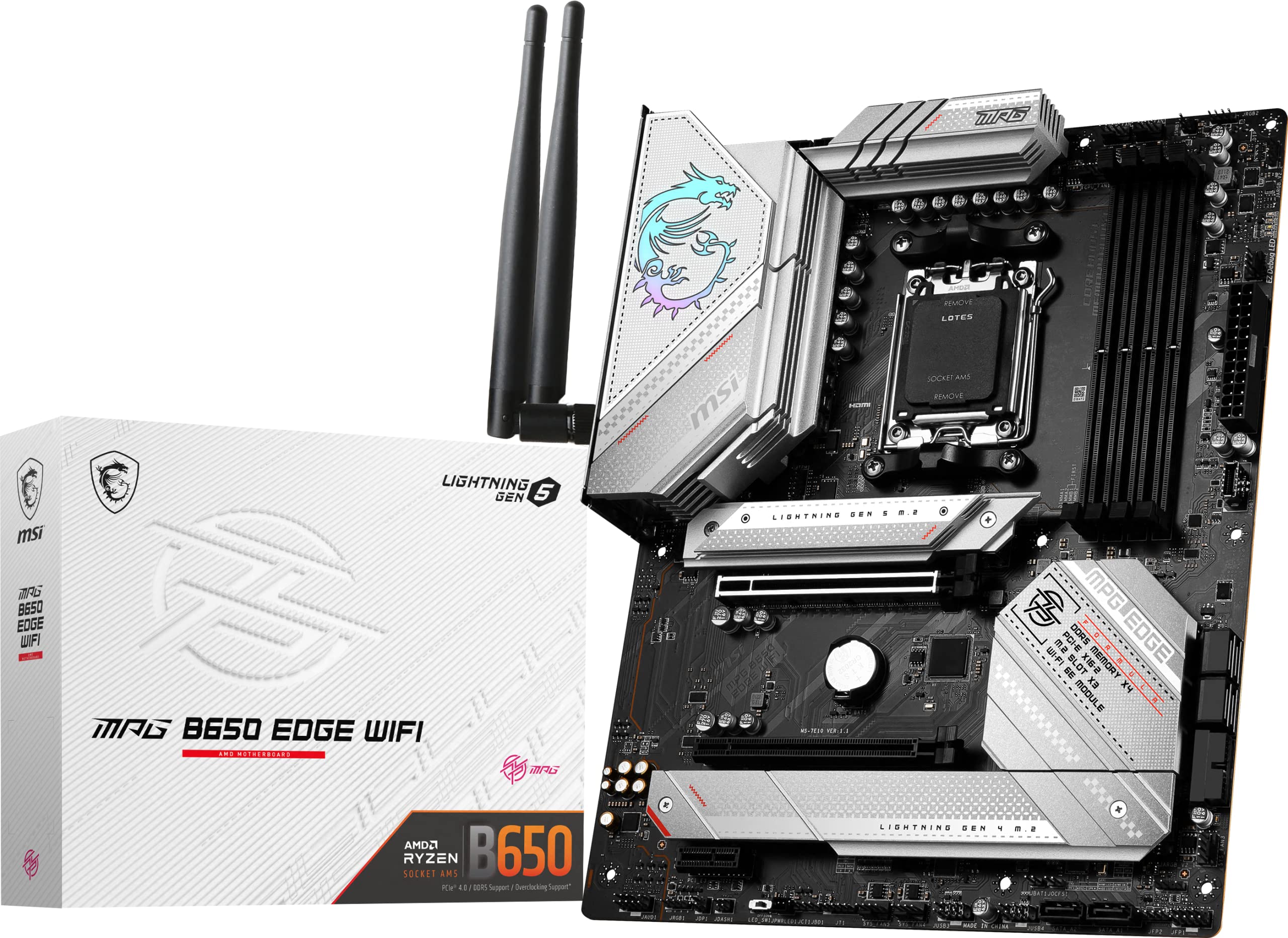 Placa Madre Msi Mpg B650 Edge Wifi Gaming Atx Ddr5 - Venta Internacional